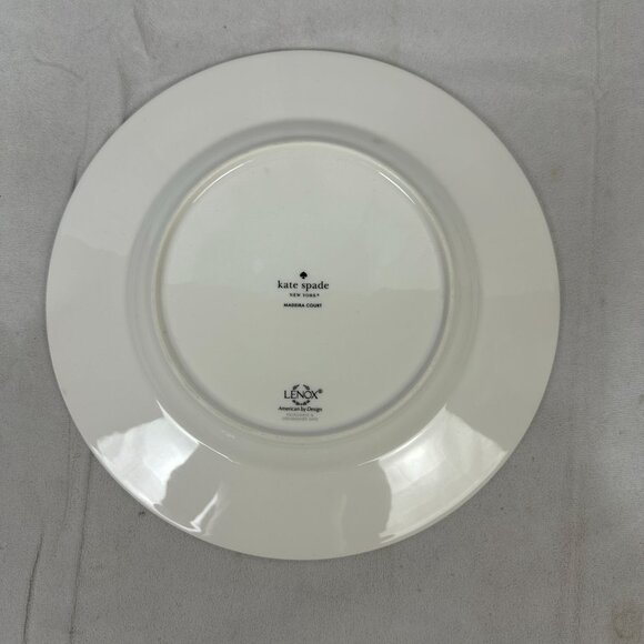 Kate Spade Lenox Madeira Court Dinner Plate Floral Microwave & Dishwasher Safe - Picture 2 of 3
